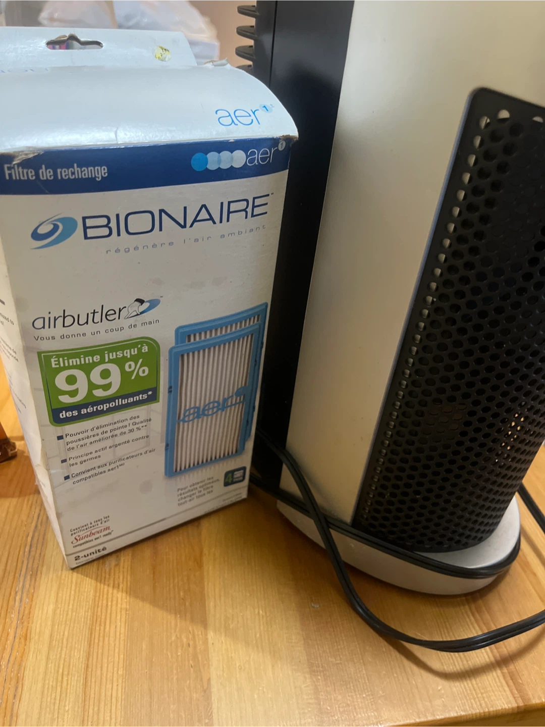Bionaire Air Purifier with aer1 Filter - photo 3