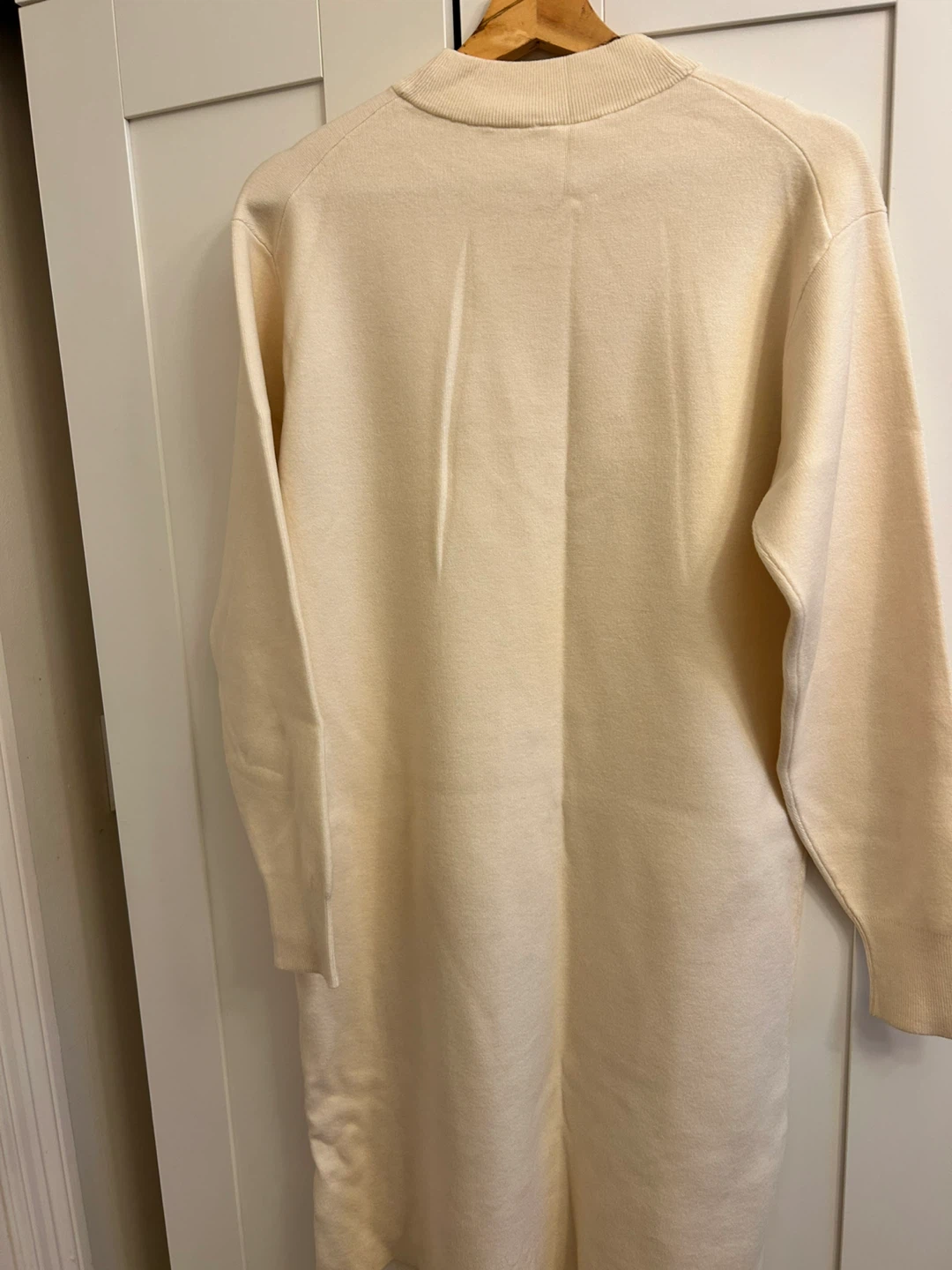 Uniqlo Beige Knit Dress Size S - photo 3