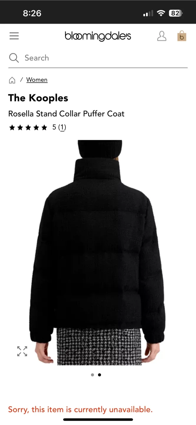 NEW!- The Kooples puffer jacket image indicator(9)