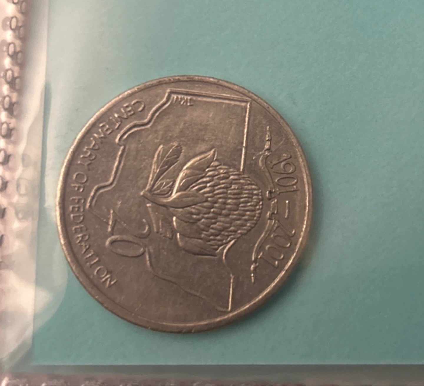 2001 Australian 20 Cent Coin