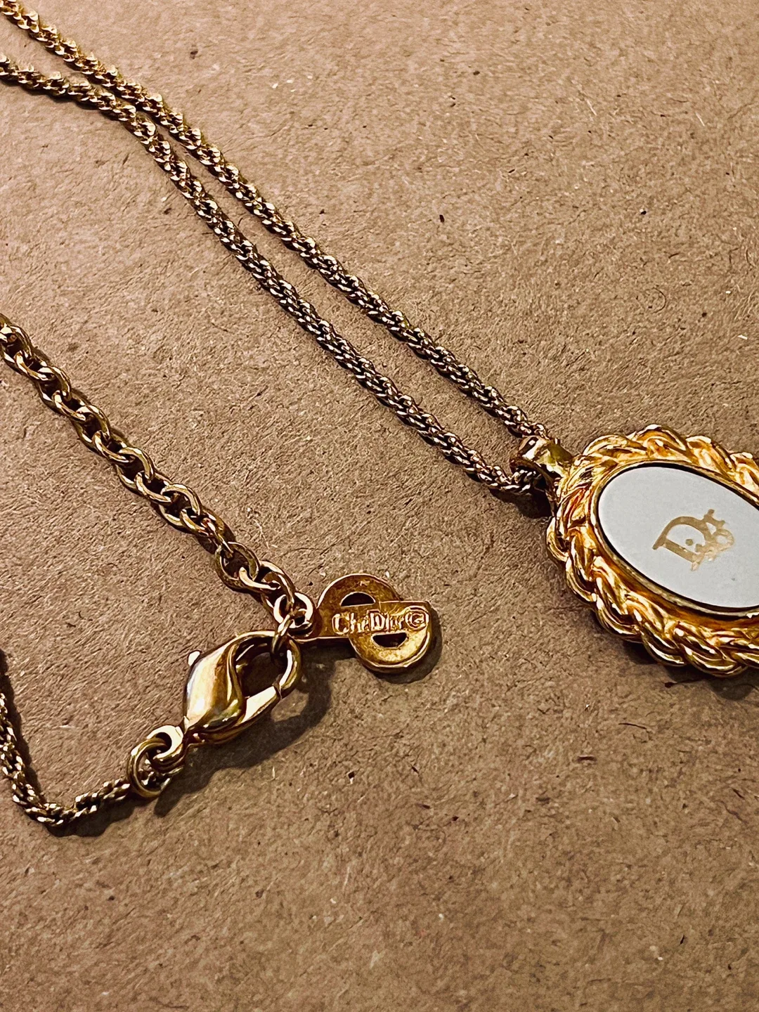 Christian Dior Gold Necklace image indicator(4)