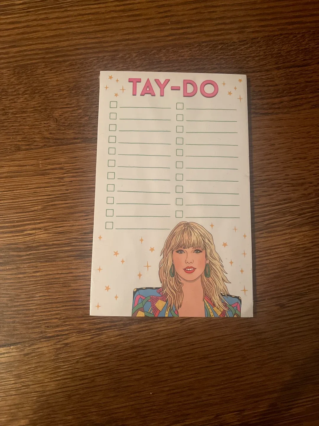 Taylor Swift to-do list
