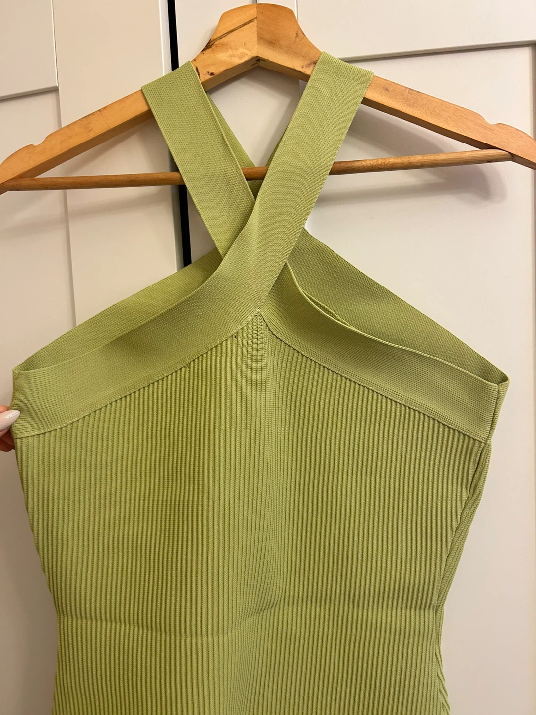 Green Criss Cross dress - Size L - photo 4