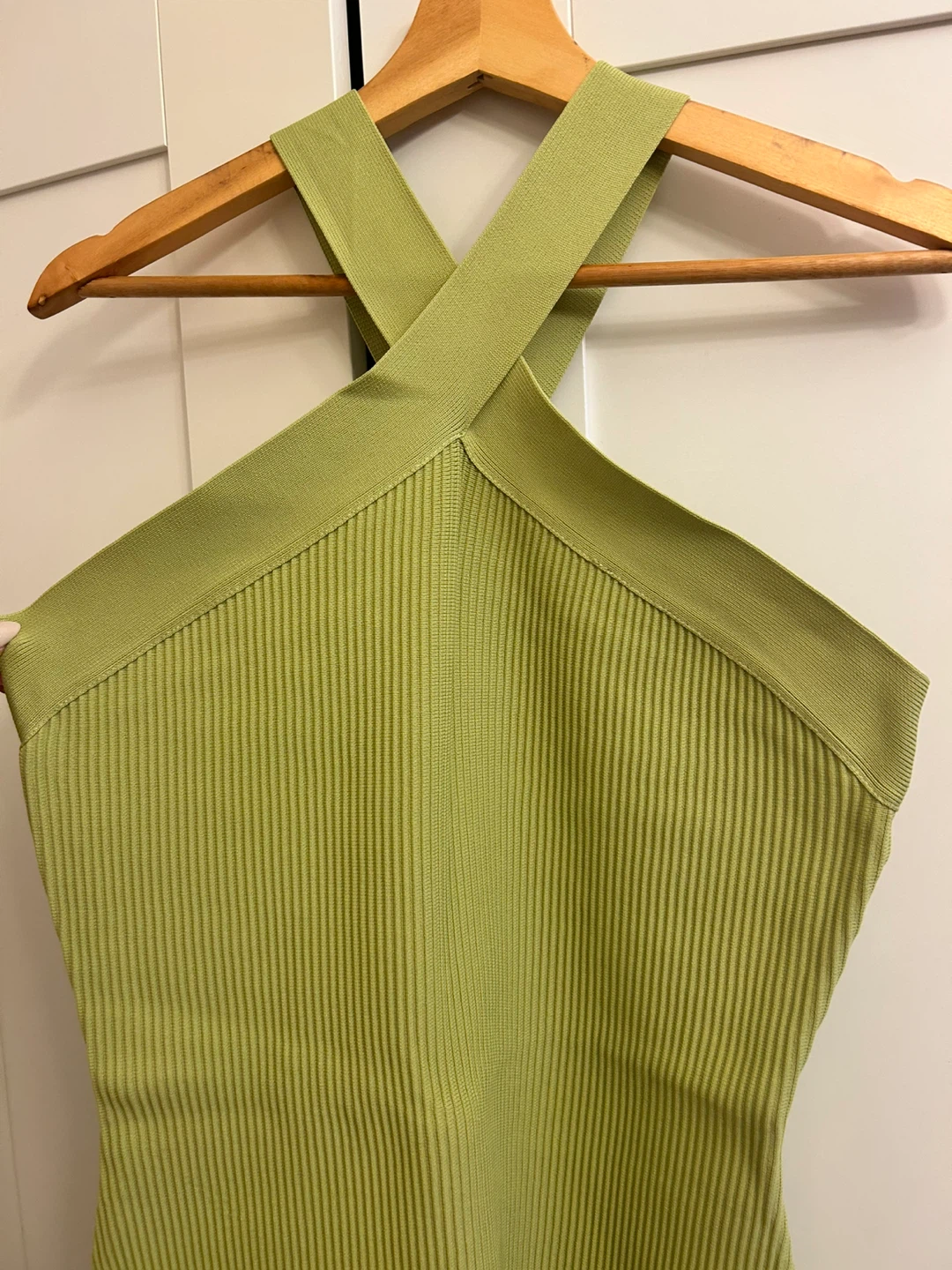 Green Criss Cross dress - Size L - photo 2