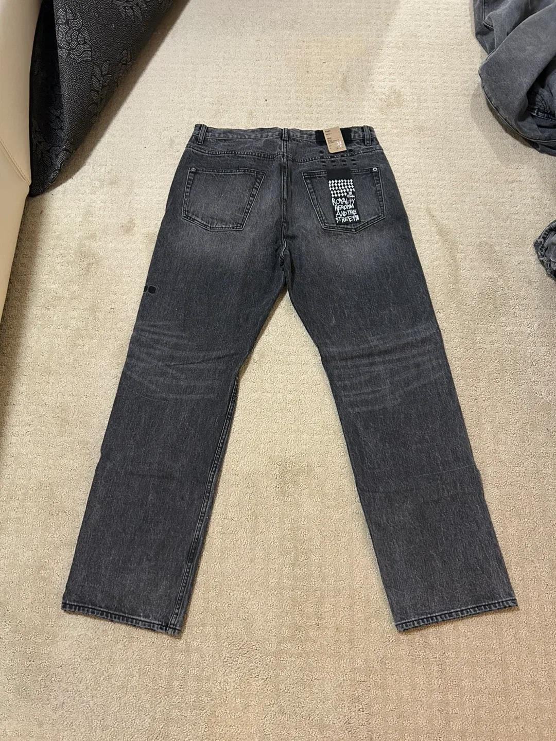 Mens Ksubi Jeans, Size 32, Black image indicator(2)