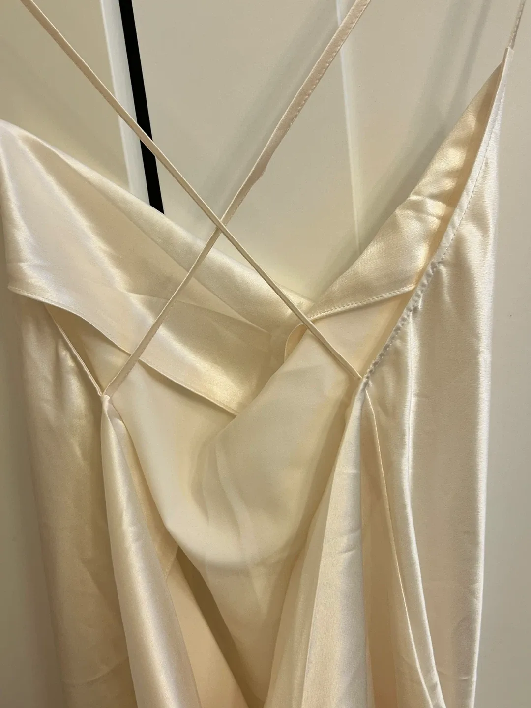 H&M Divided Cream Slip Dress - Size M image indicator(2)