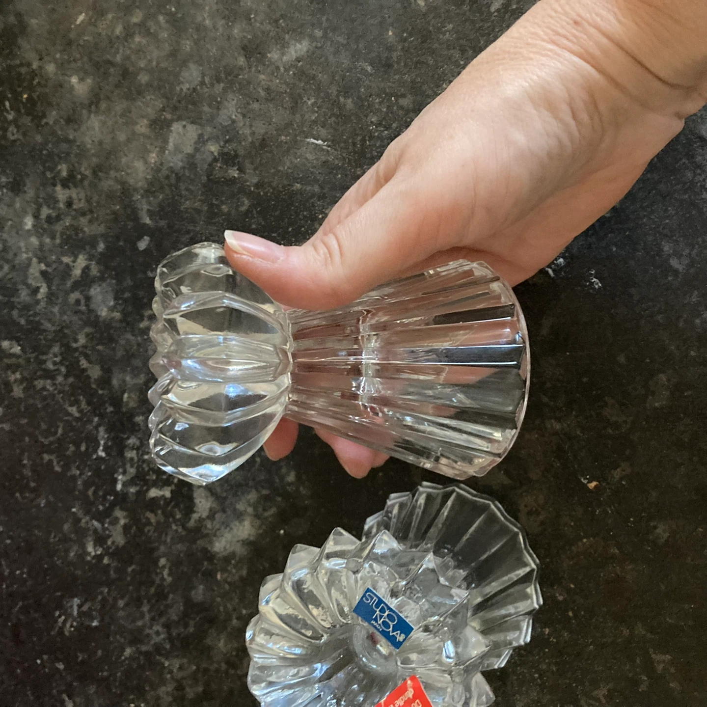 Crystal Candle Holders - photo 3