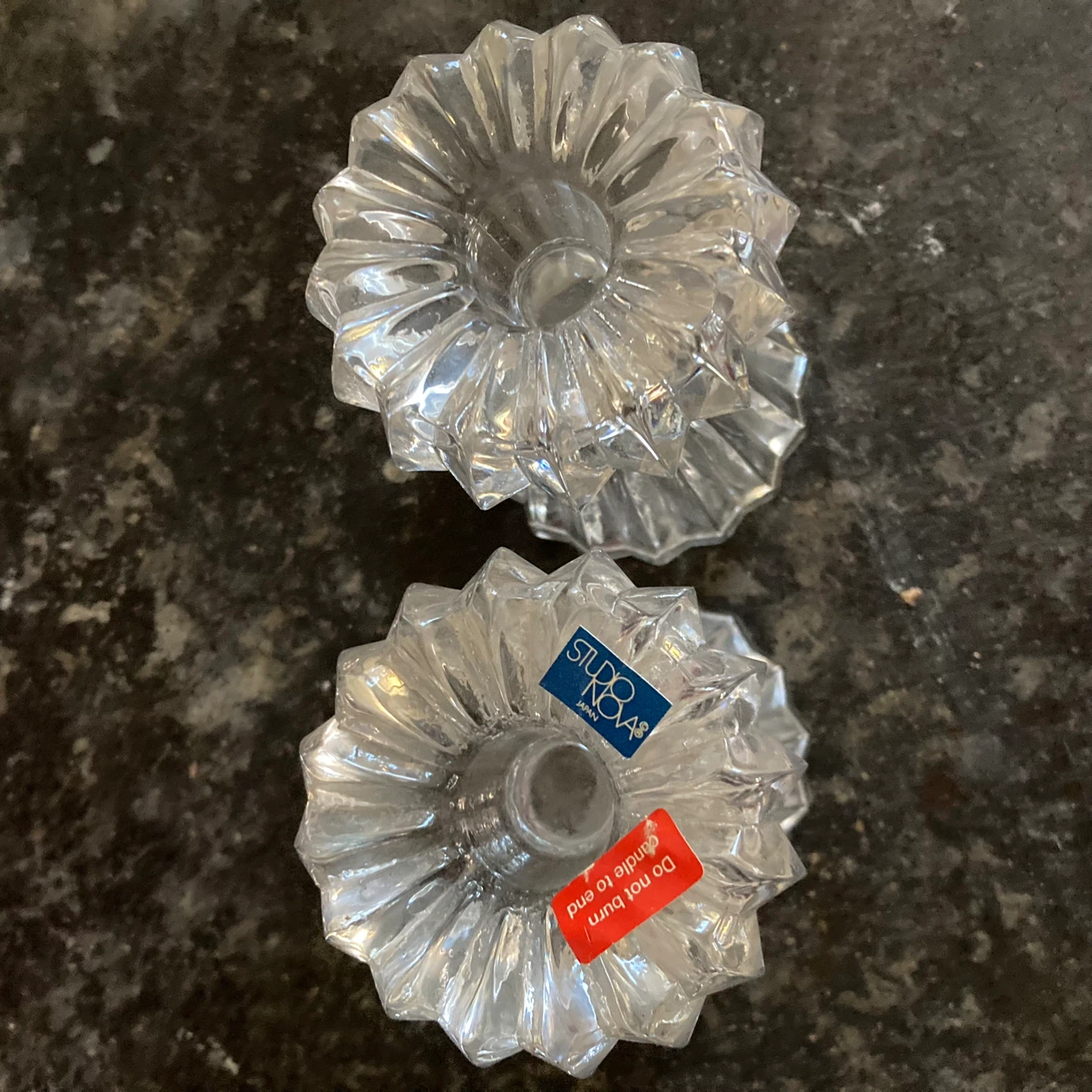 Crystal Candle Holders - photo 4