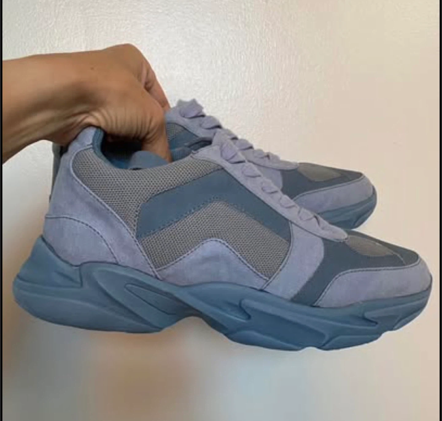 Blue Women's shoes, sneakers, size 10 - 26,5cm - photo 5