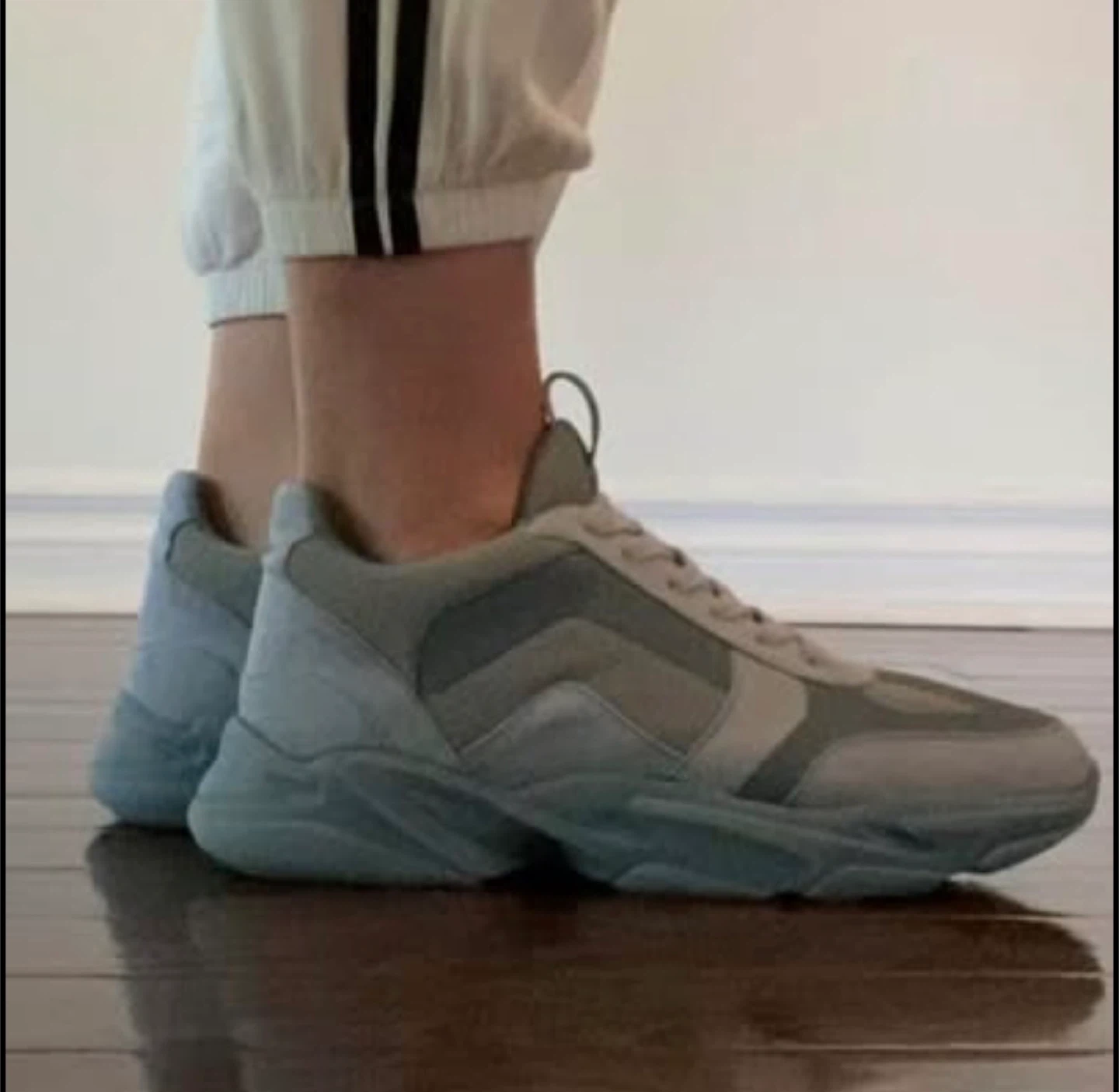 Blue Women's shoes, sneakers, size 10 - 26,5cm - photo 3