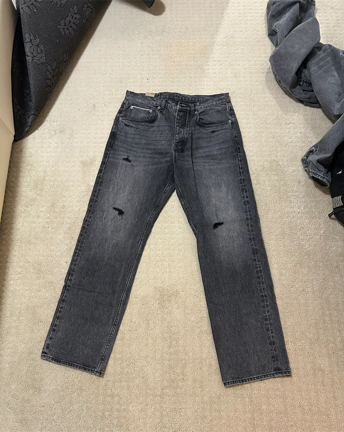 Mens Ksubi Jeans, Size 32, Black image indicator(3)