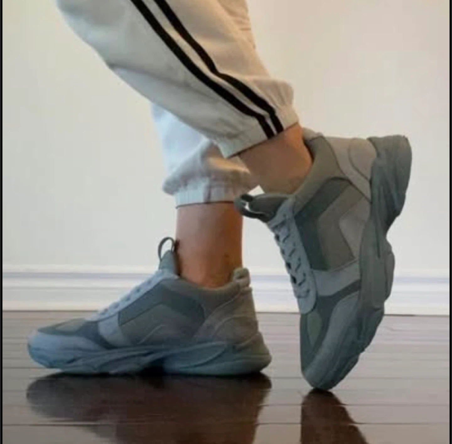 Blue Women's shoes, sneakers, size 10 - 26,5cm - photo 4