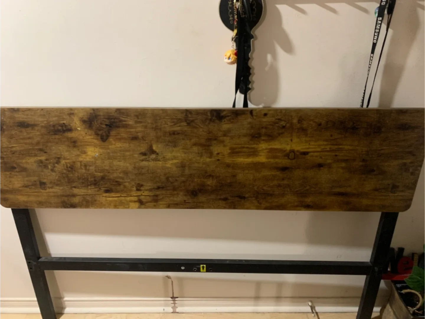 Wood & Metal double frame. Bed thumbnail