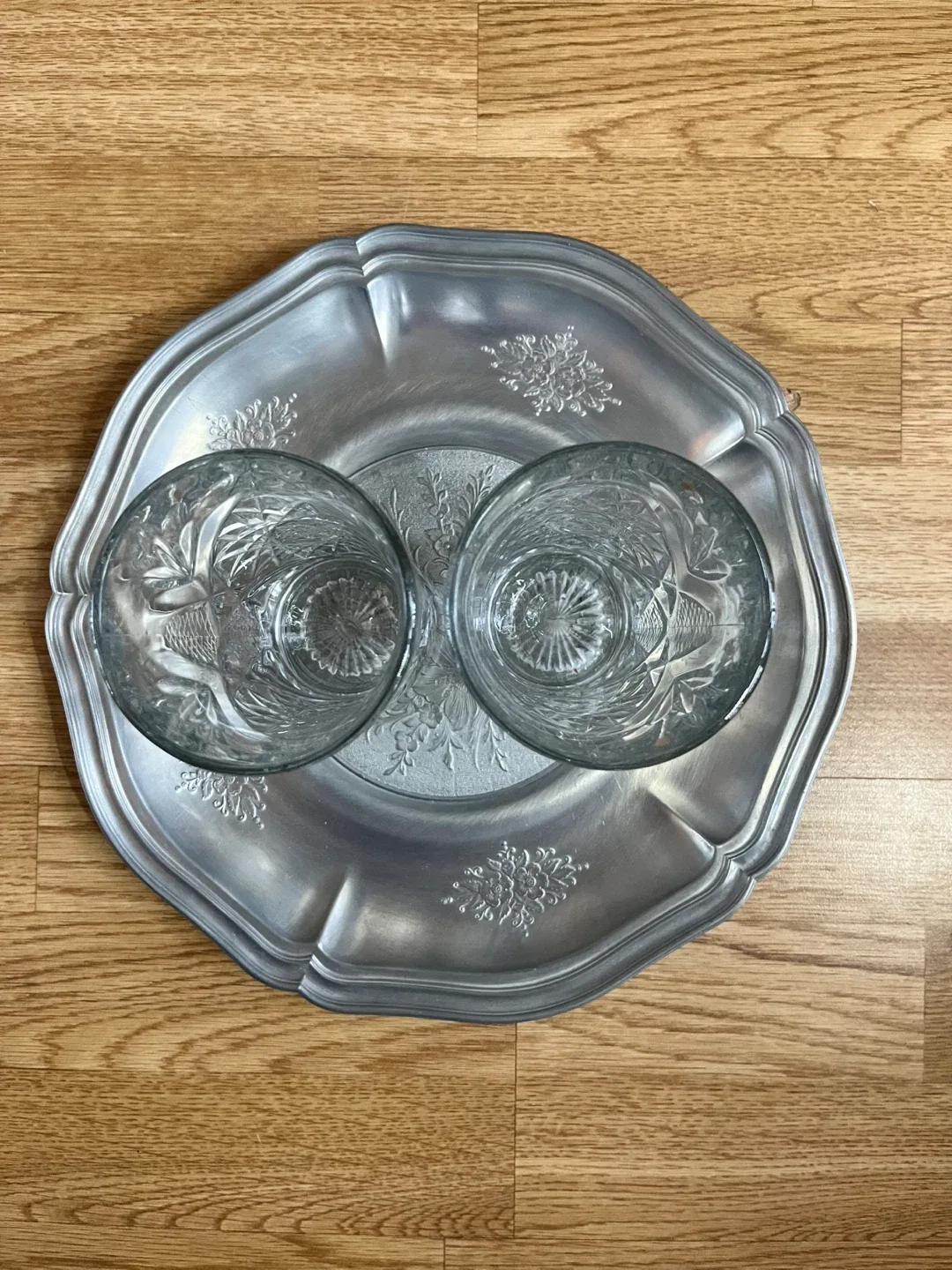 Set of Libby Two Crystal Glasses image indicator(4)