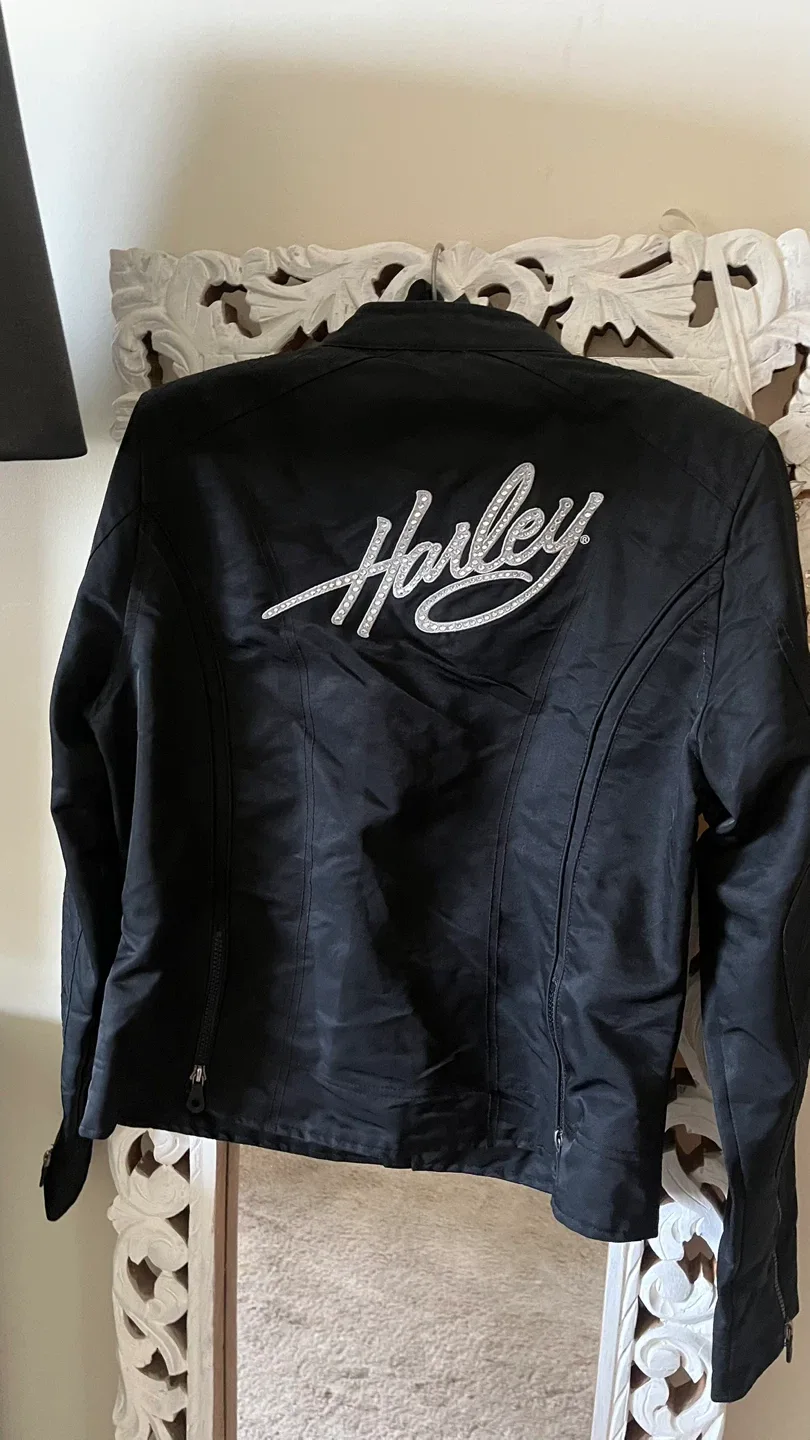 Harley Davidson Women's Black Jacket image indicator(2)