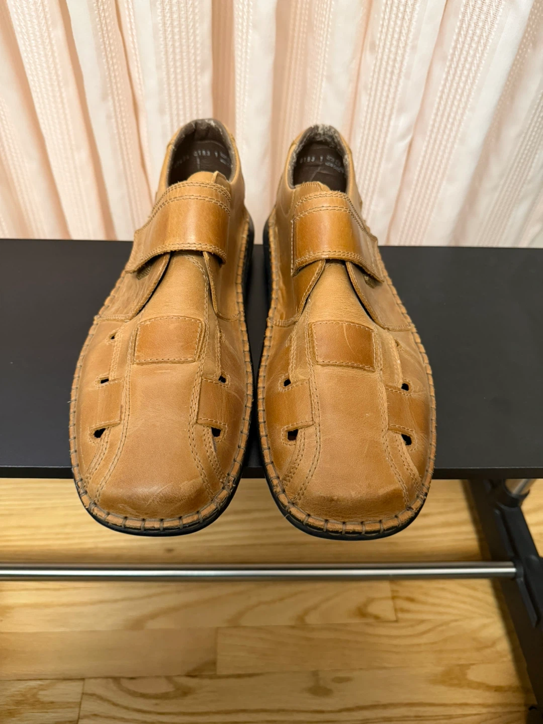 Leather men’s Sandals, Size US 12 - photo 2