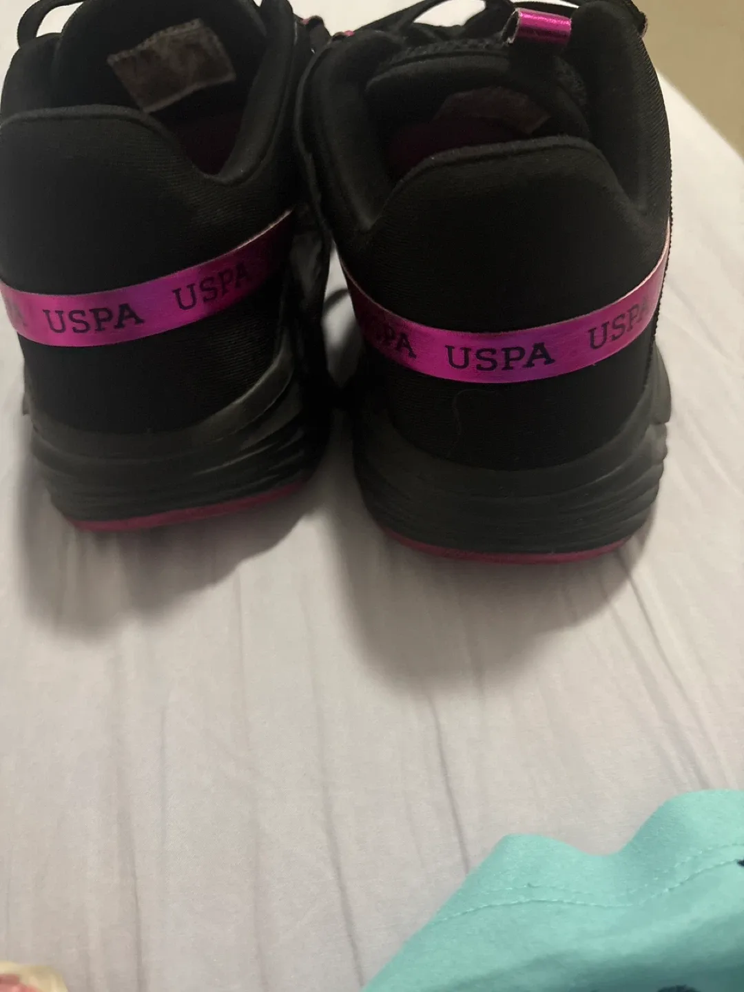 U.S. Polo Assn. Black Sneakers - Size 6 image indicator(4)