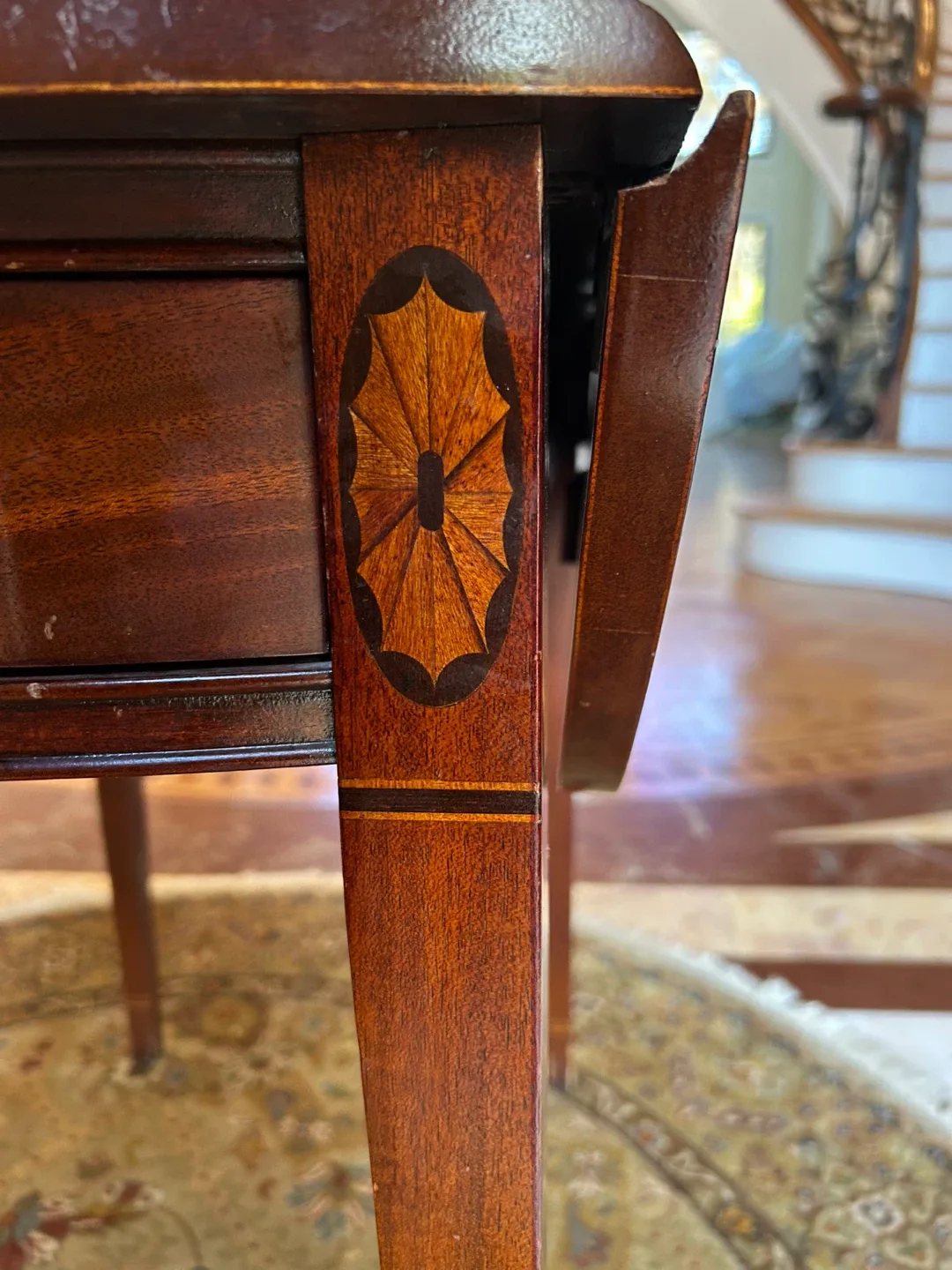 Hickory Chair Drop Leaf End Tables (2) image indicator(3)