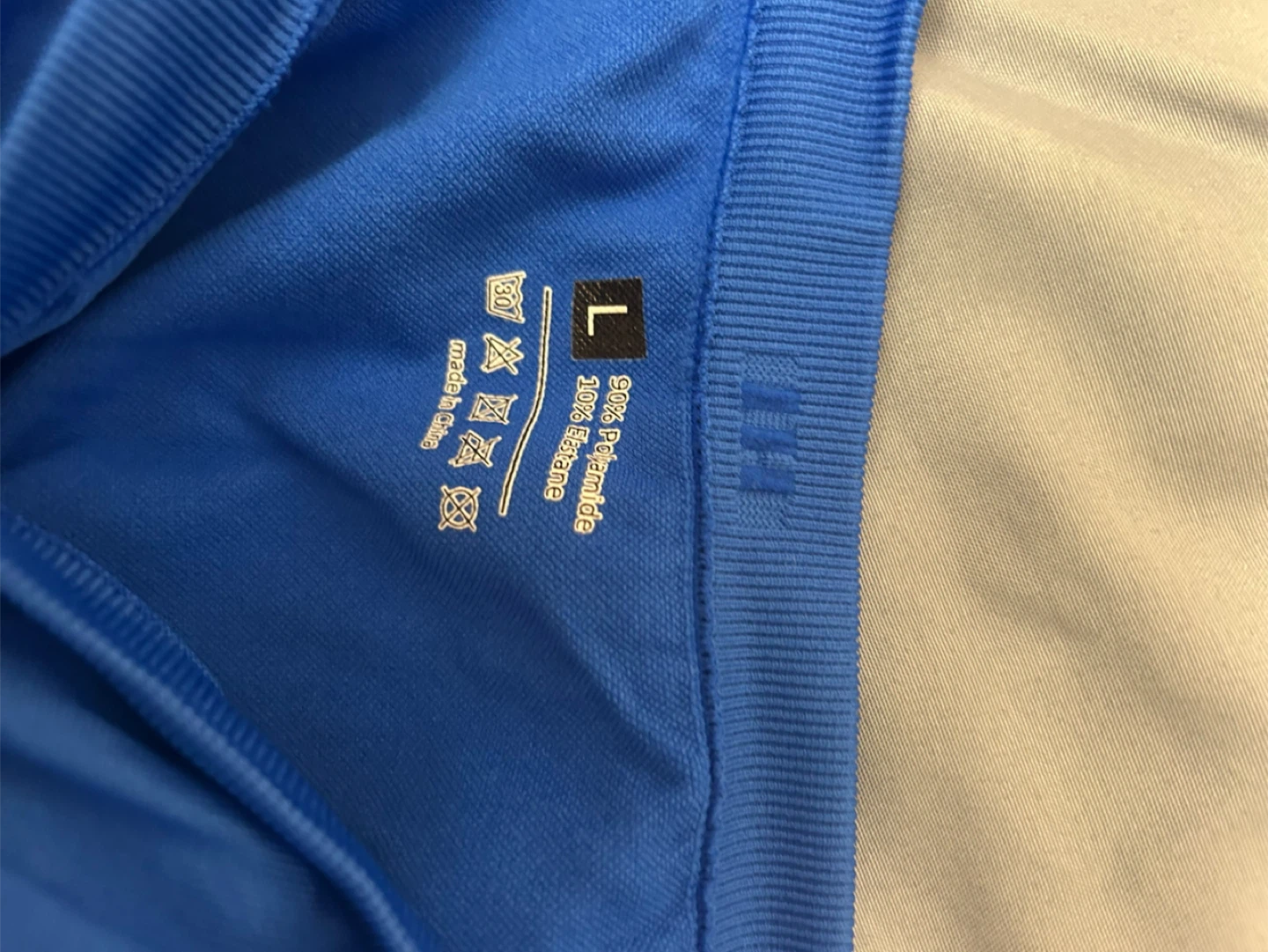 Blue leggings- Size L - photo 2