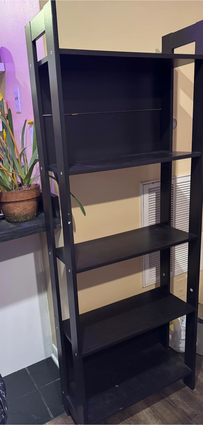 Black Ladder Shelf