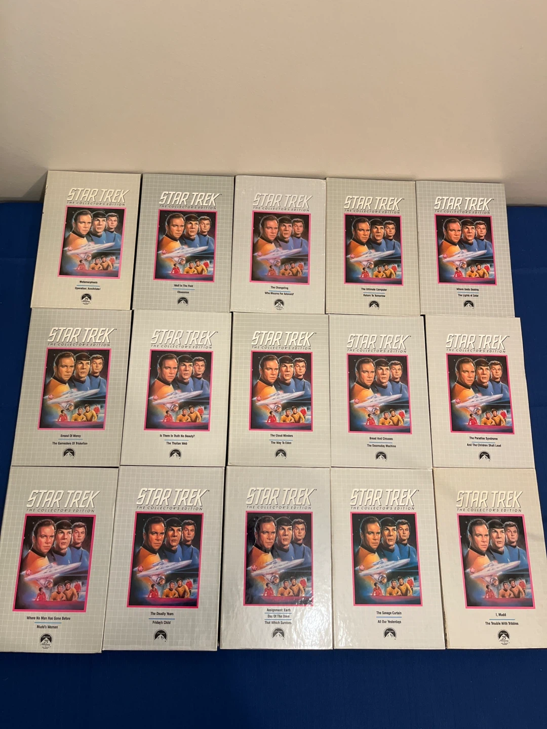 1960’s Star Trek The Collector's Edition VHS Tapes