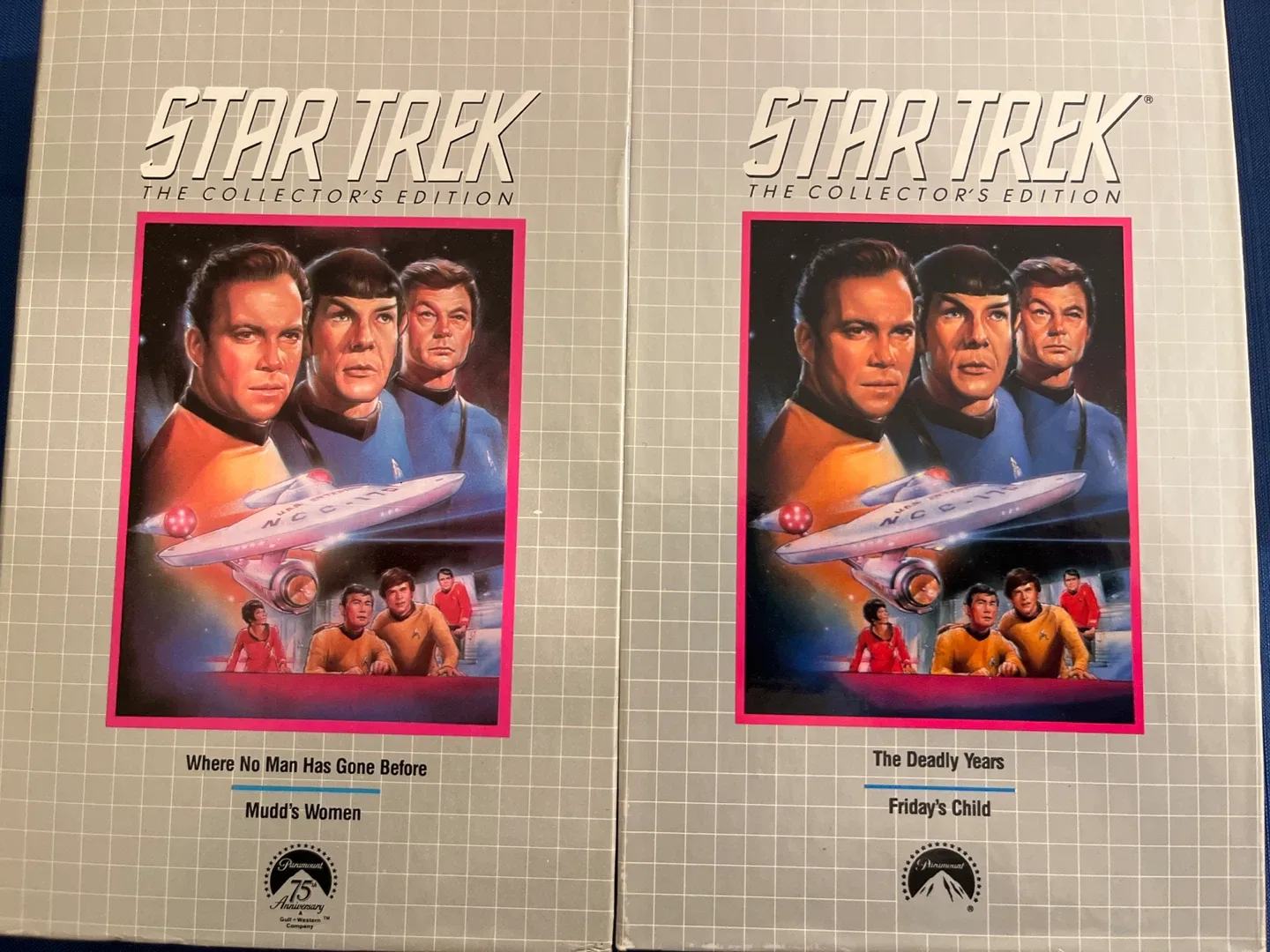 1960’s Star Trek The Collector's Edition VHS Tapes image indicator(2)