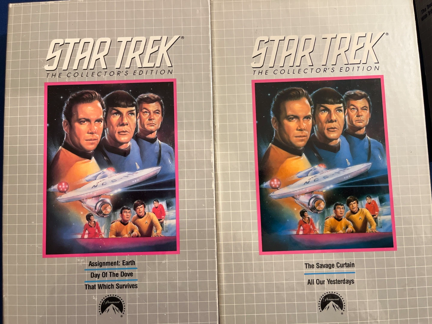 1960’s Star Trek The Collector's Edition VHS Tapes - photo 3