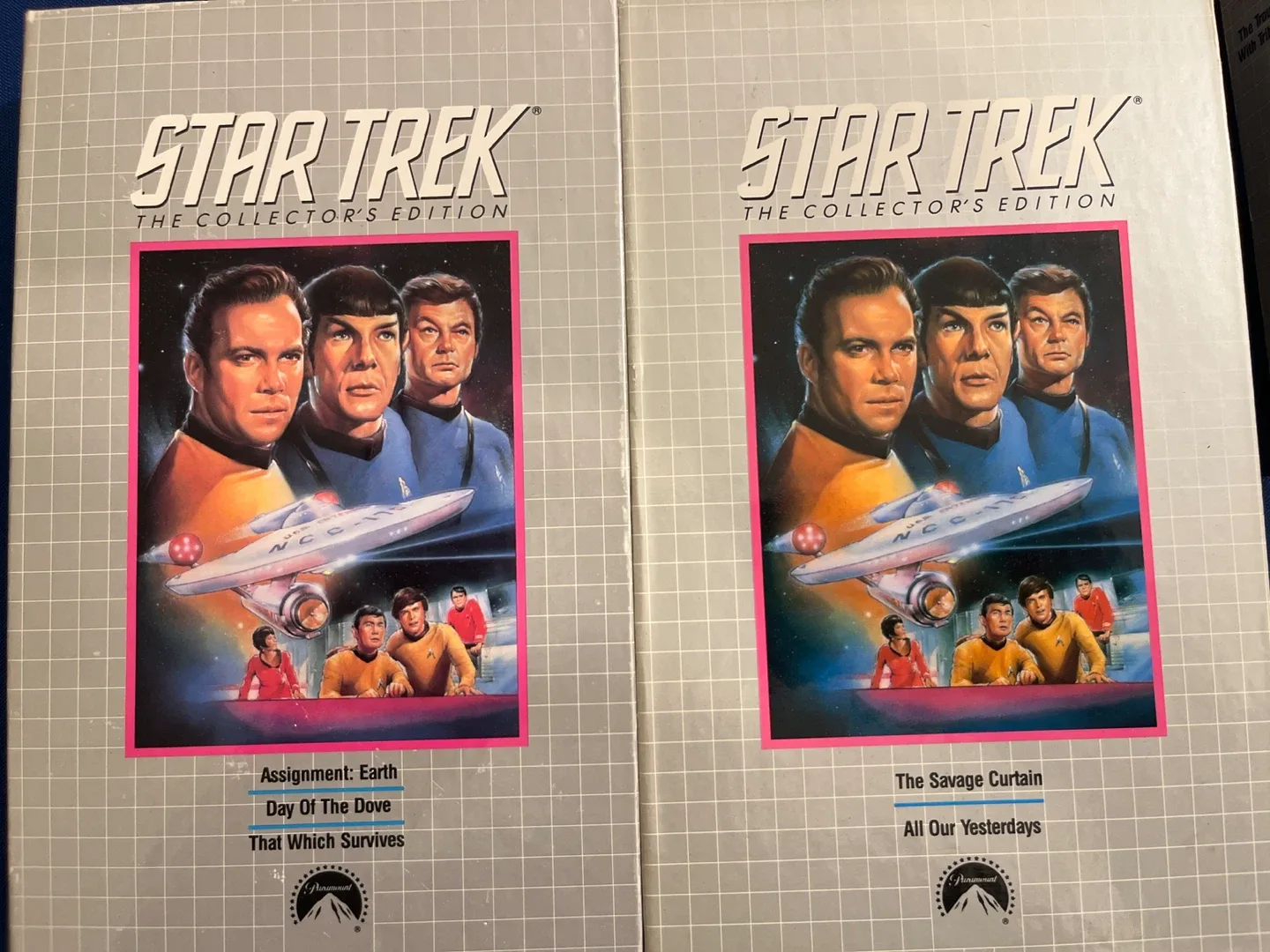 1960’s Star Trek The Collector's Edition VHS Tapes image indicator(3)