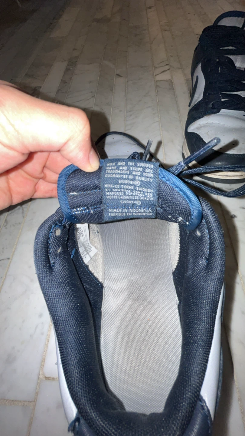 Nike Dunk Low Blue/Grey Sneakers - photo 3