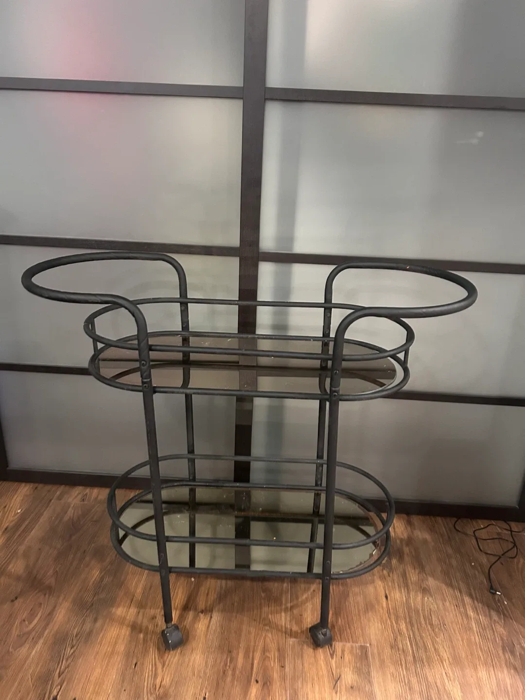 Metal & Glass Bar Cart image indicator(2)