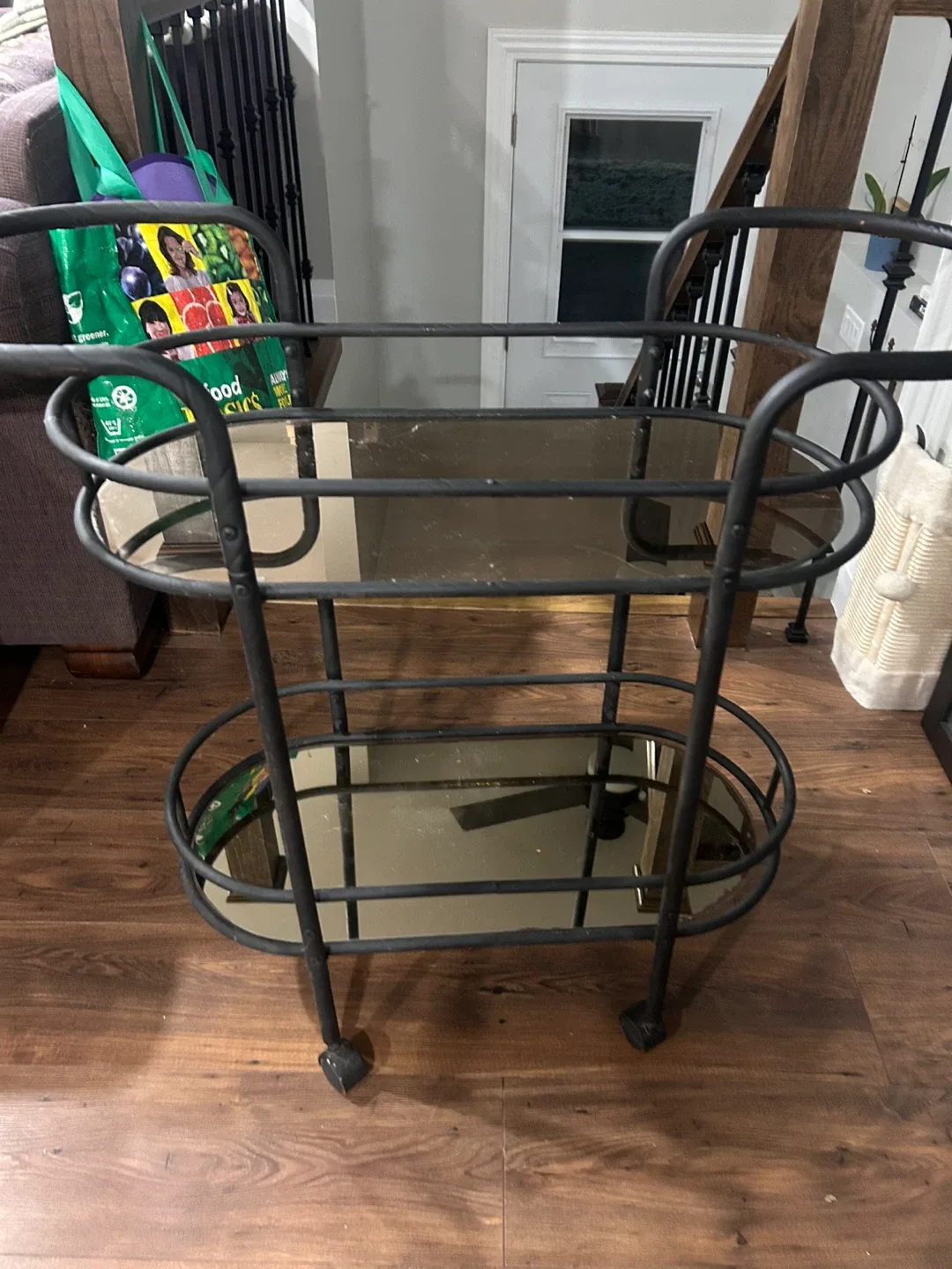 Metal & Glass Bar Cart image indicator(3)