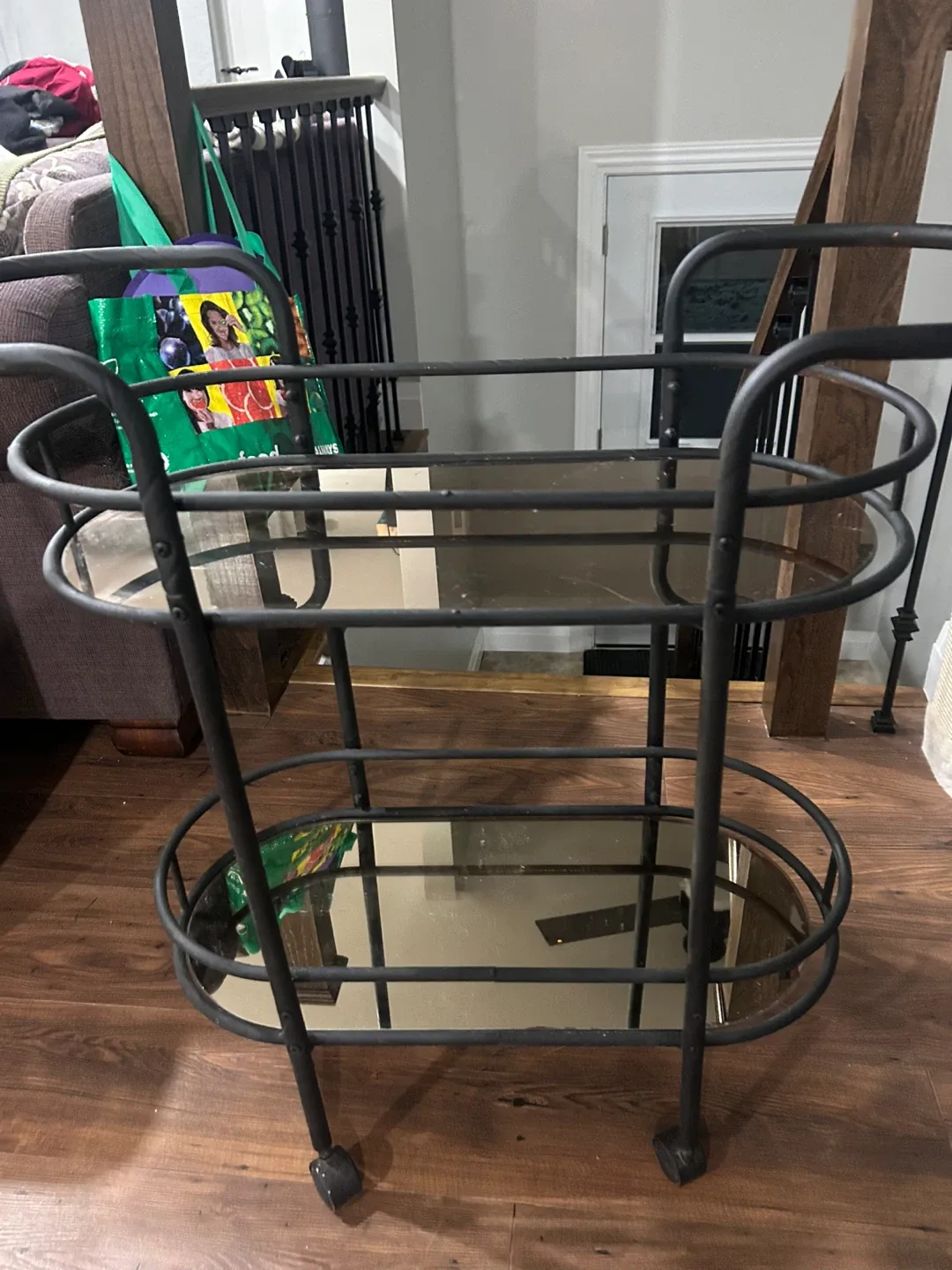 Metal & Glass Bar Cart image indicator(6)