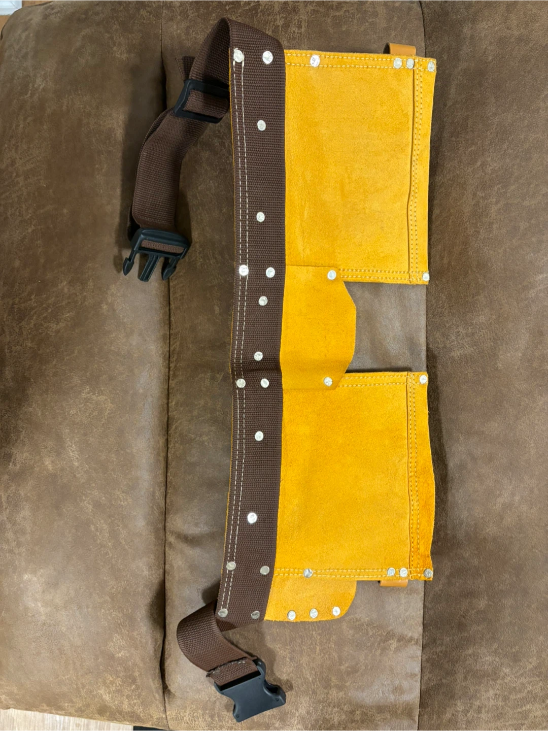 Tool Belt | Yellow Leather - photo 5