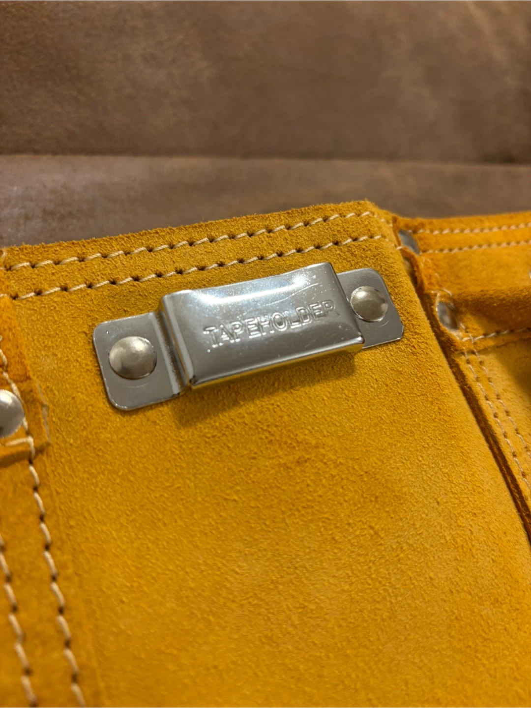 Tool Belt | Yellow Leather - photo 2