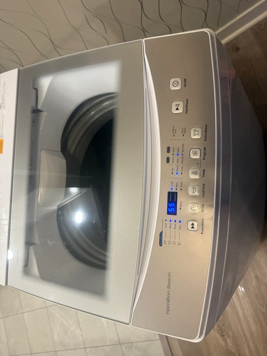 Hamilton Beach Portable Washing Machine image indicator(3)