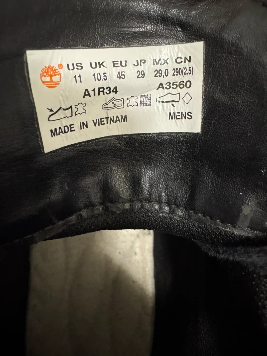 Timberland Black Leather Chukka Boots - Men's Size 11 image indicator(3)