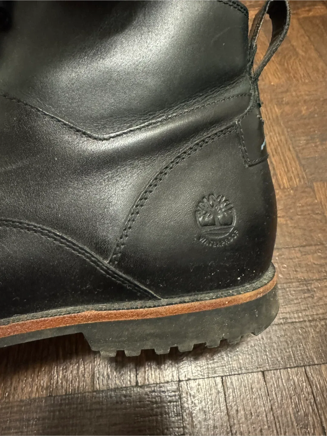 Timberland Black Leather Chukka Boots - Men's Size 11 image indicator(2)