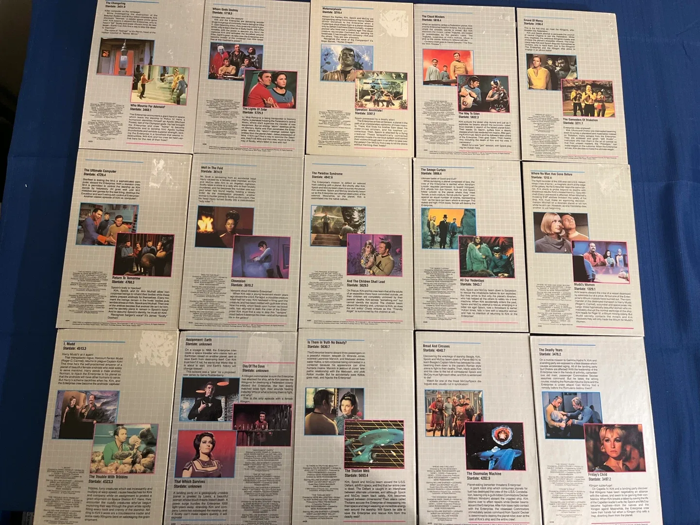 1960’s Star Trek The Collector's Edition VHS Tapes image indicator(9)