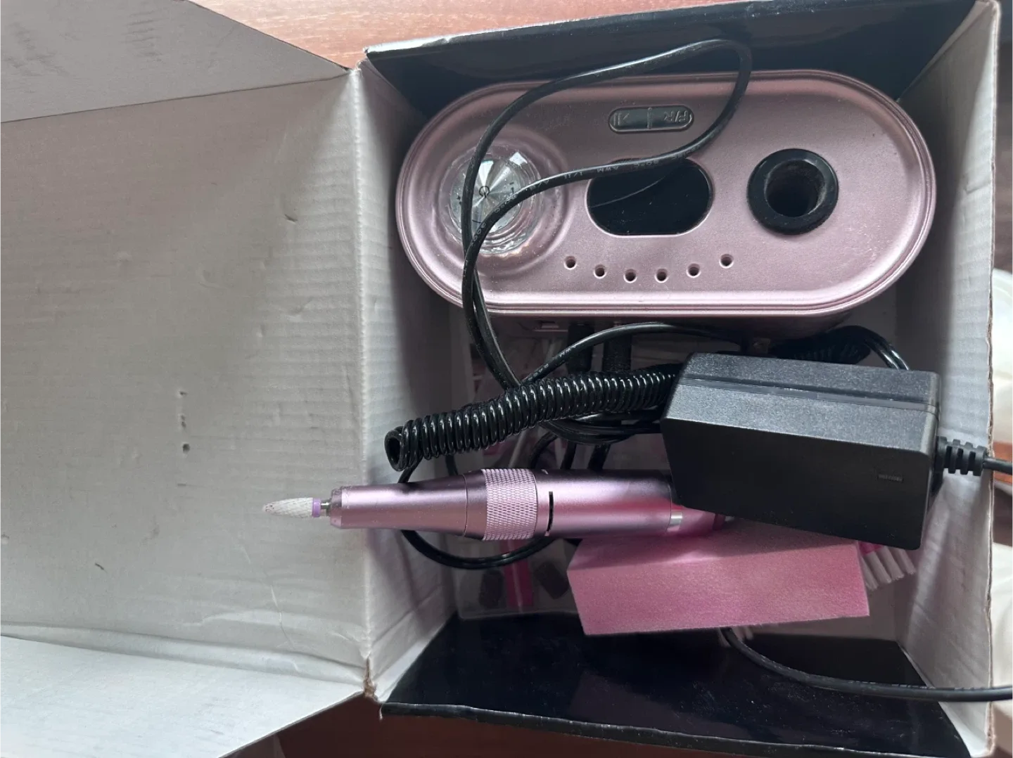 Nail Drill YG618 & SUNUV 2-IN-1 UV LED Nail Lamp image indicator(2)