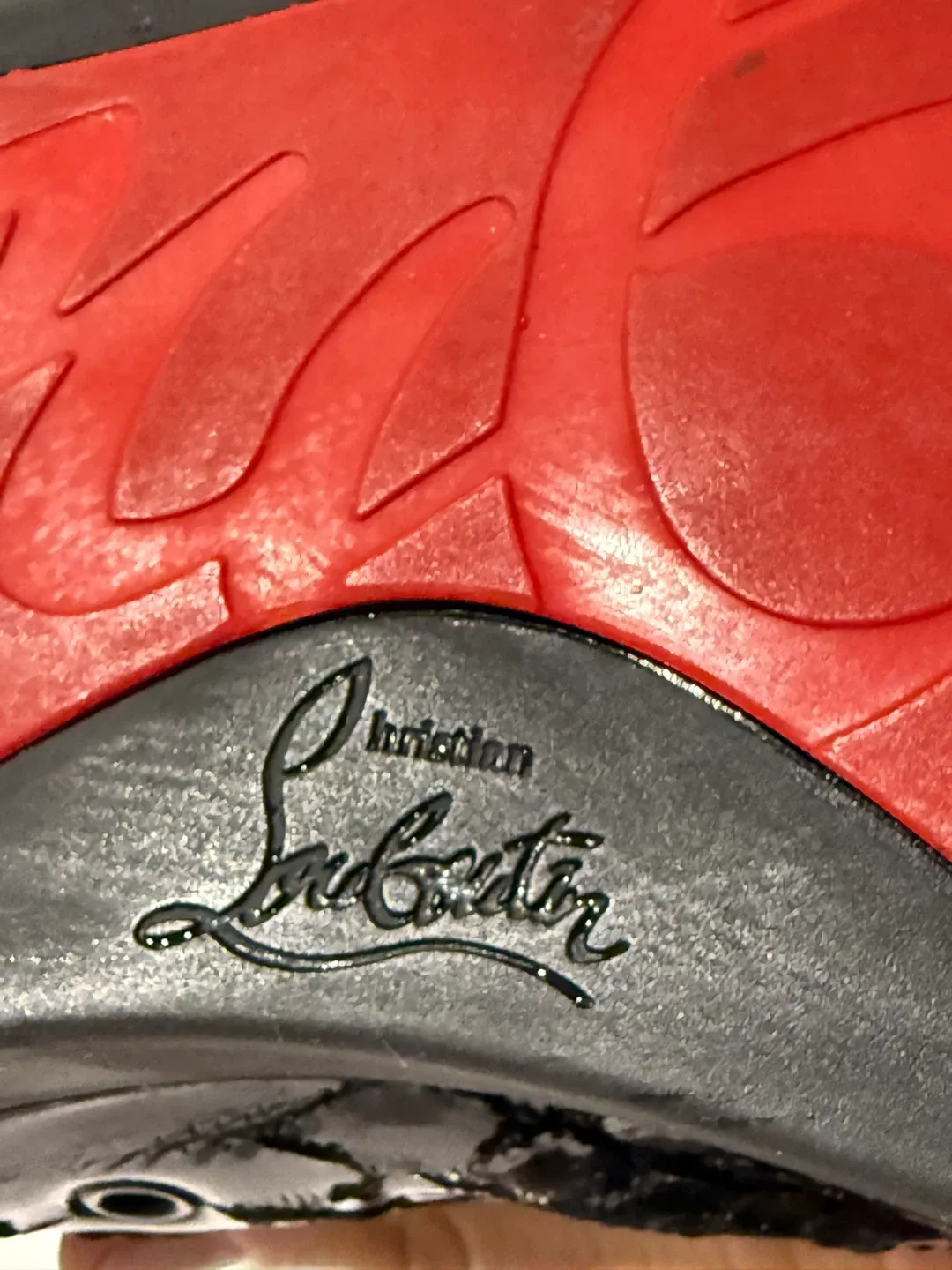 Christian Louboutin orlato Black Python High-Top Sneakers image indicator(10)