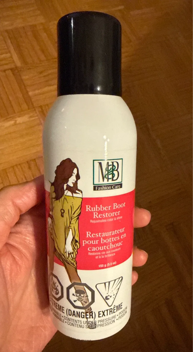 Used MB Fashion Care Rubber Boot Restorer thumbnail