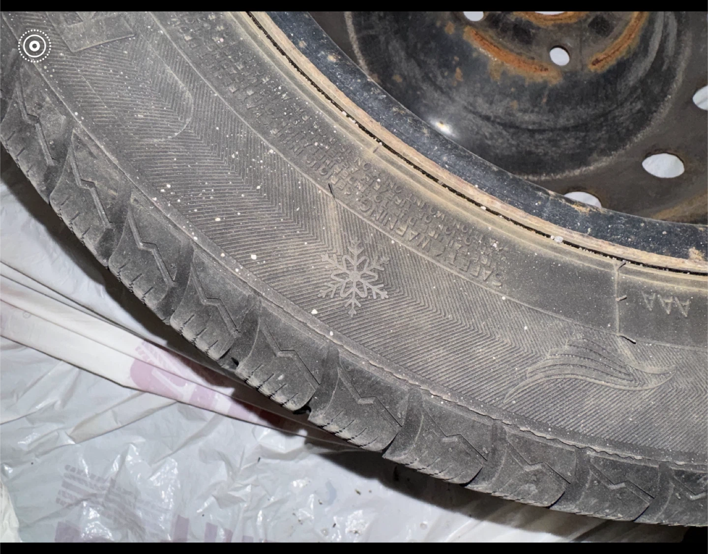 Used Winter Tire - 205/55R16 - photo 4