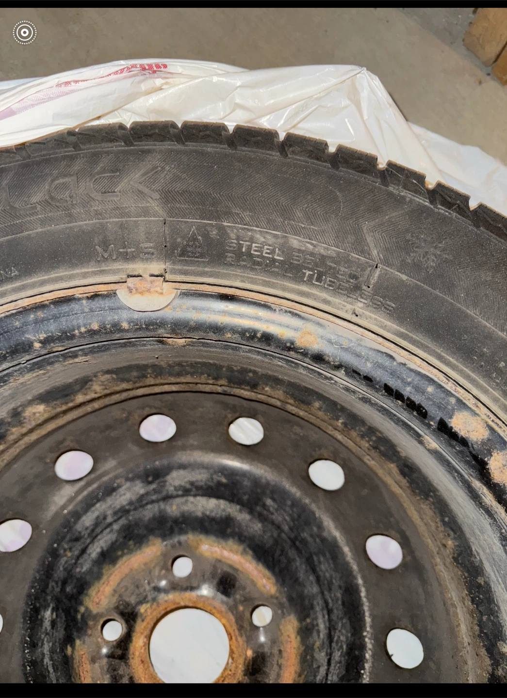 Used Winter Tire - 205/55R16 - photo 2