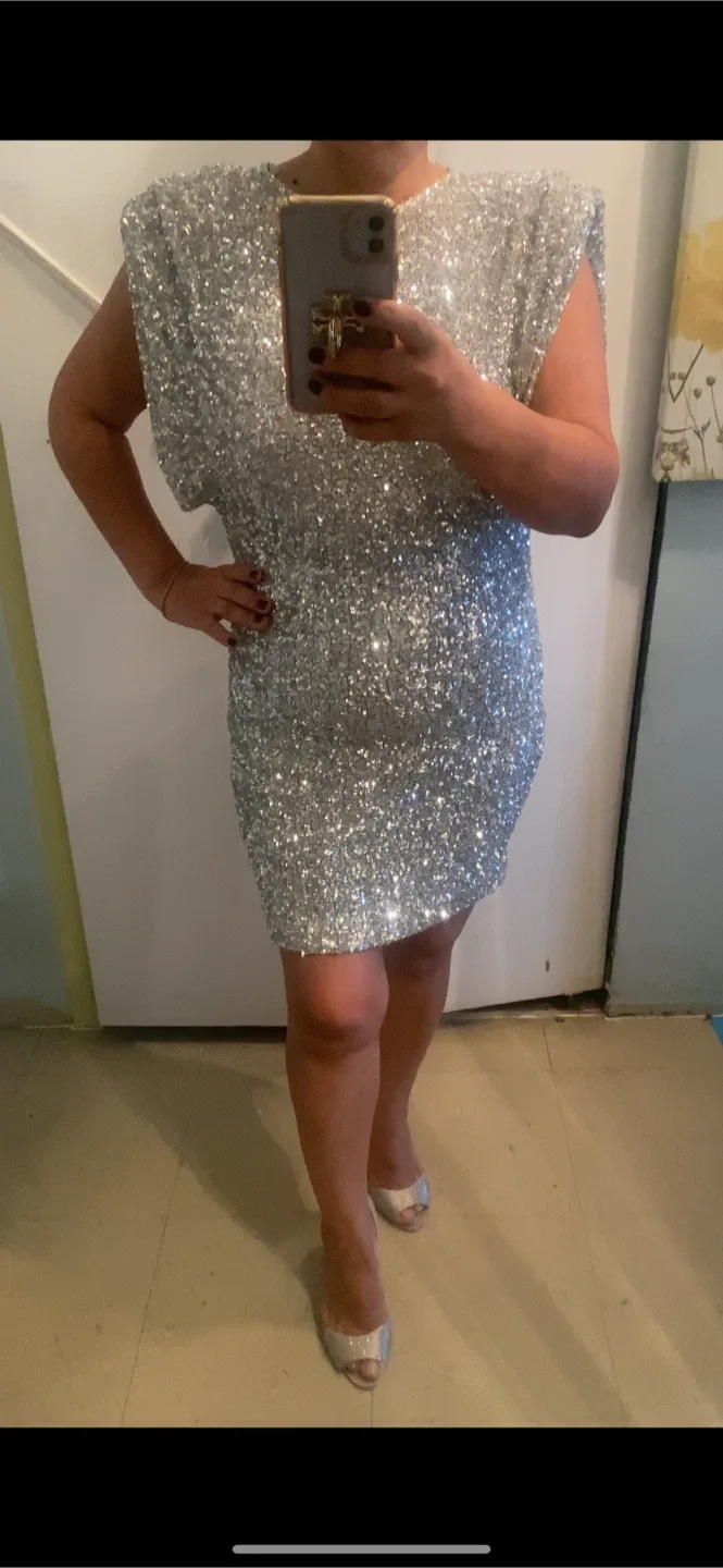Zara Sequin Dress - Size M image indicator(4)