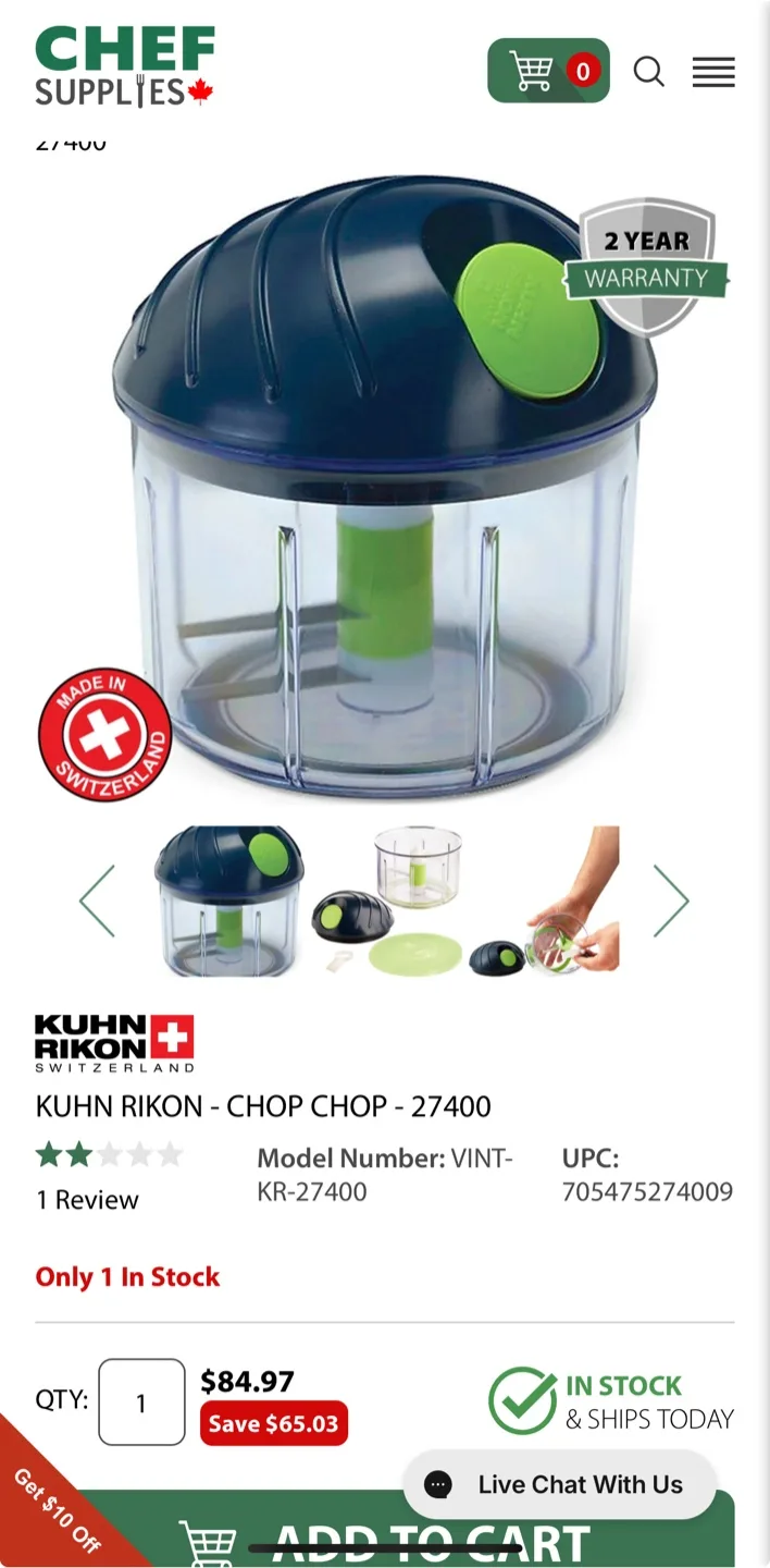 Kuhn Rikon Chop Chop & Kitchen Gadgets image indicator(2)
