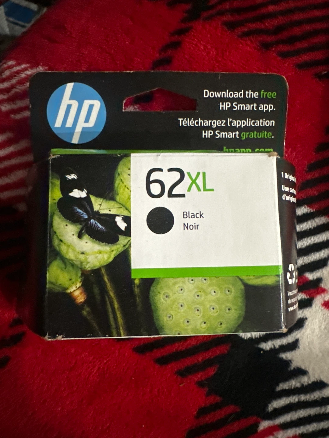 HP 62XL Black Ink Cartridge - New