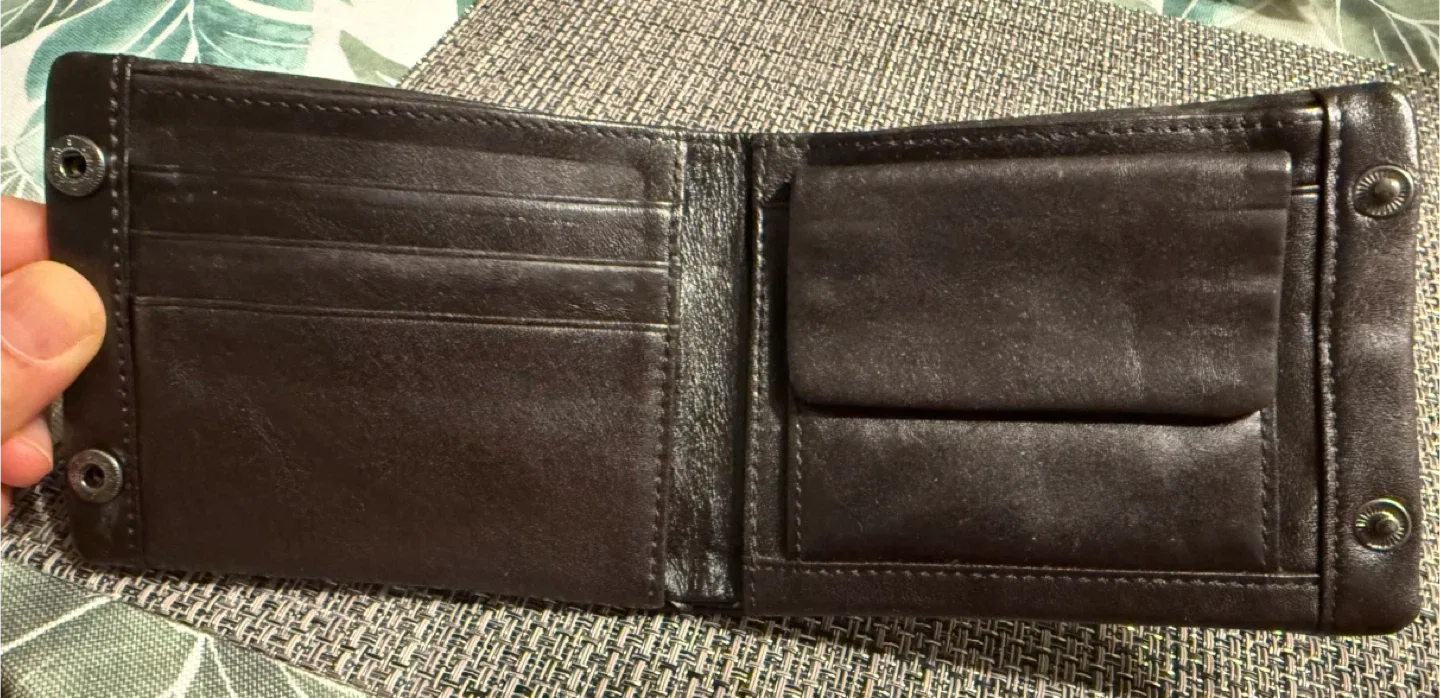 Rudsak Brown Leather Wallet image indicator(4)