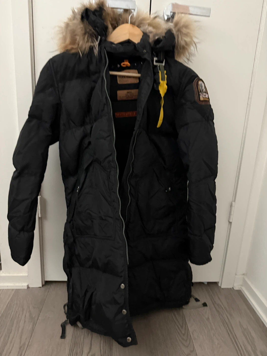Parajumpers Masterpiece Black Down Parka