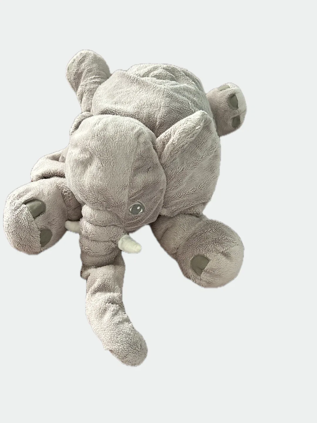 IKEA Grey Plush Elephant Stuffed Animal