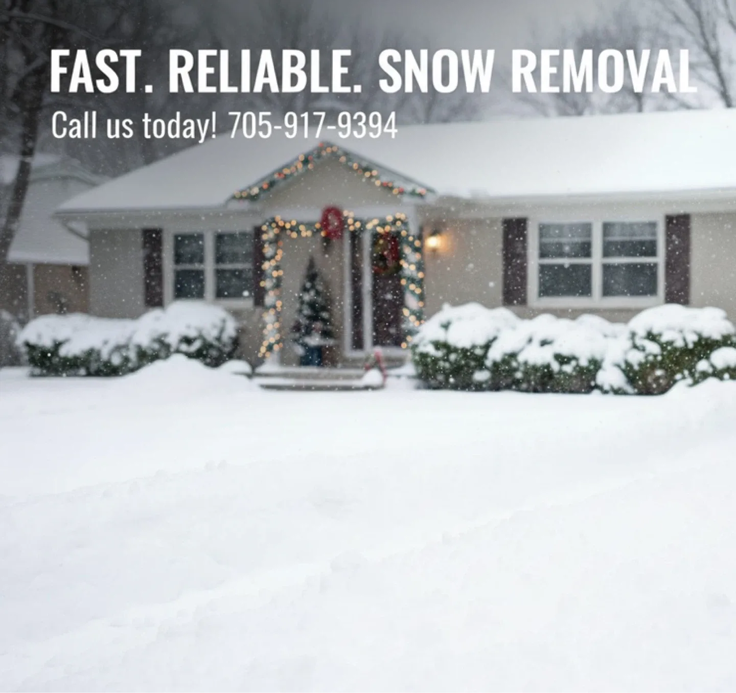 Shovelling driveways